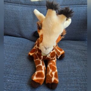 Miyoni Tots By Aurora 10" Sitting Giraffe Plush Stuffed Animal Toy